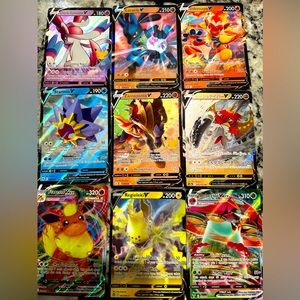 9 Pokémon card bundle, mint condition